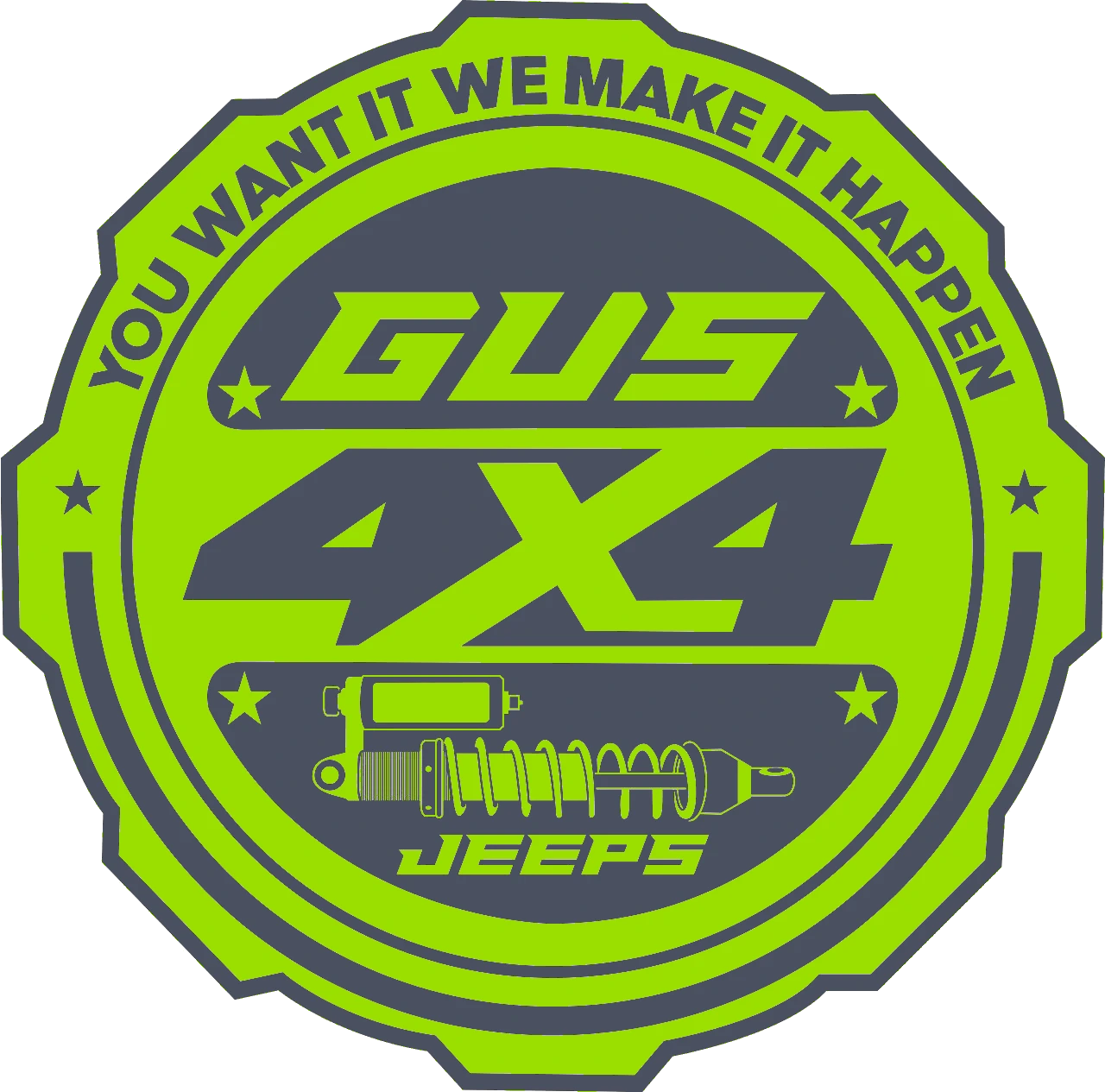 GUS4X4 Jeeps logo