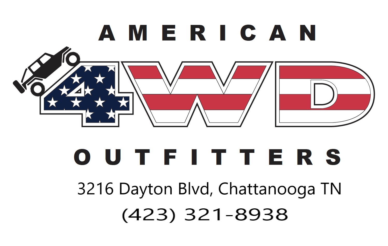 American 4WD & Outfitters logo